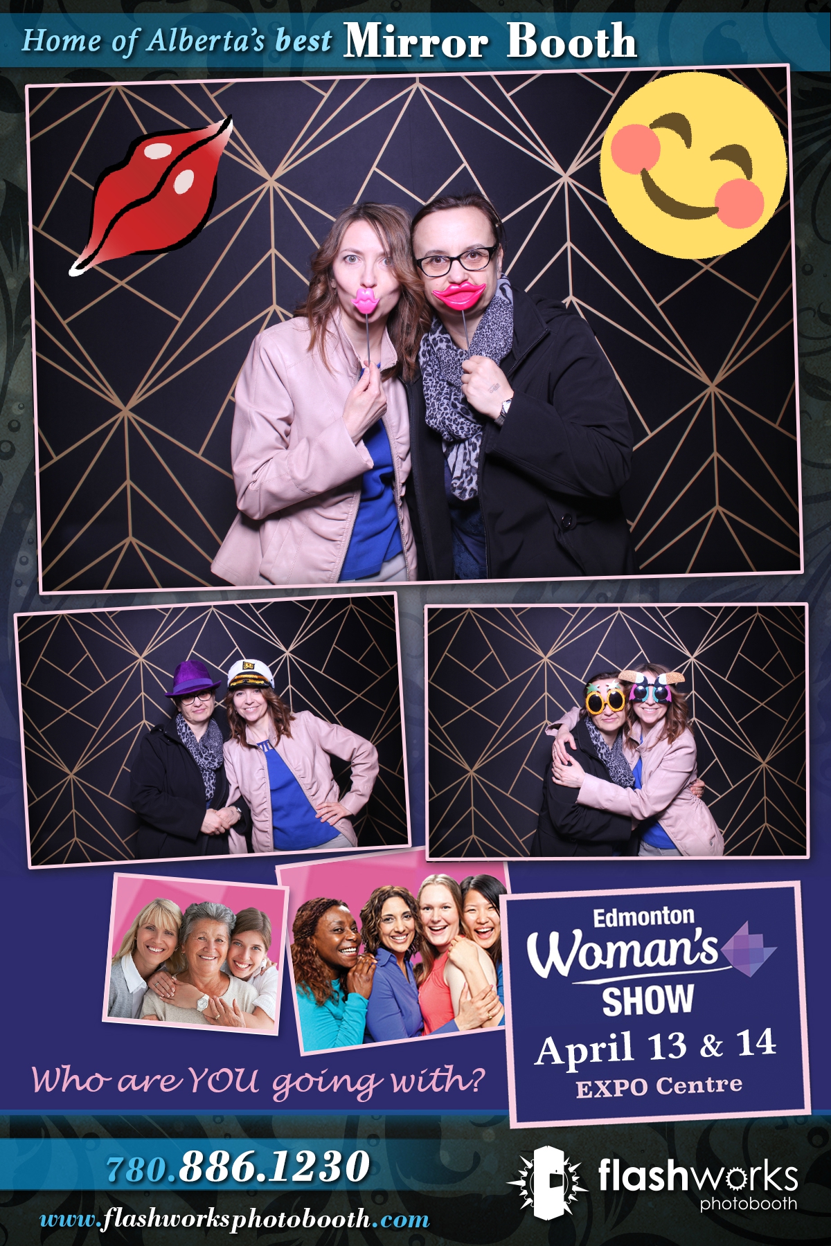 Spring Edmonton Woman's Show 2019 | View more photos from the event at gallery.flashworksphotobooth.com/u/FlashworksPhotoboothInc/Spring-Edmonton-Womans-Show-2019